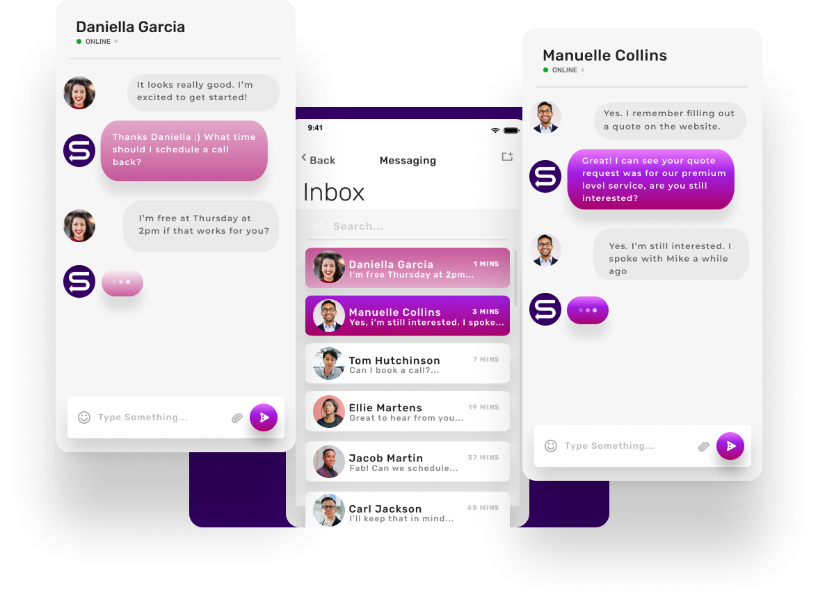 Squidgy AI conversations in action